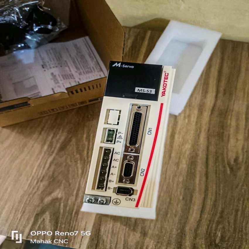 YAKOTEC MS-S3 Easy Servo Drive, 0.4 kW(0.5 HP), 24-80V Ac (Single Phase)