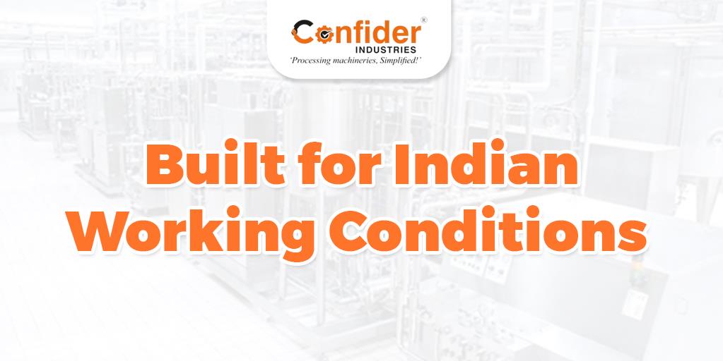 Built for Indian Working Conditions