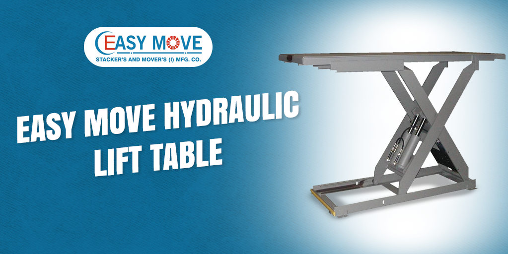 EASY MOVE Hydraulic Lift Table: Compact, Convenient, and Capable