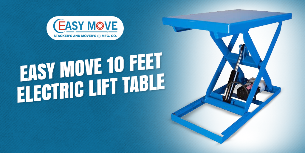 Easy Move 10 Feet Electric Lift Table: Take Your Workflow to New Heights