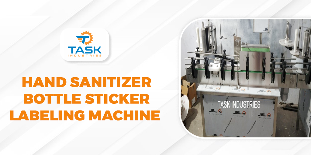 Hand Sanitizer Bottle Sticker Labeling Machine