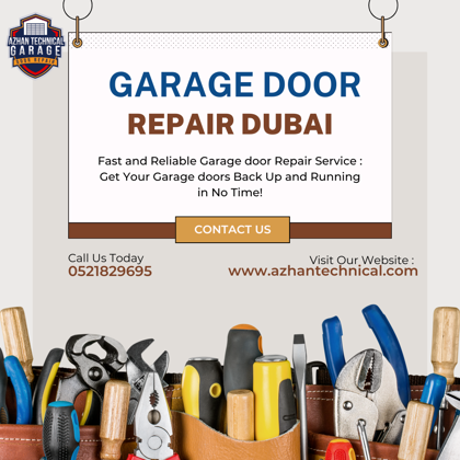 Can Garage Door Repair Dubai Fix Noisy Doors Fast?