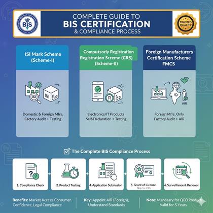 BIS Certification for Import & BIS Import Certificate: Complete 2025 Guide