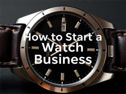 How to Start a Watch Business