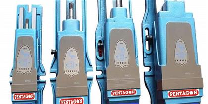 High Clamping force hydraulic vises