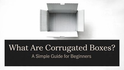 What Are Corrugated Boxes? A Simple Guide for Beginners
