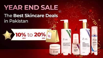Year End Sale on ZAAS Beauty Skincare Products in Pakistan