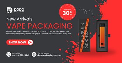 Title: The Art and Impact of Vape Packaging: Elevating Brands with Style and Safety by DODO Packaging AU