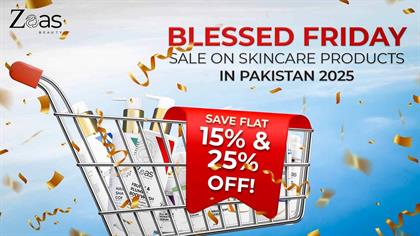 Blessed Friday Sale 2025 on Skincare Products in Pakistan
