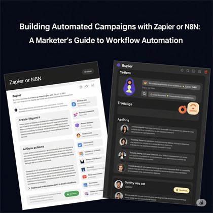 Building Automated Campaigns with Zapier or N8N: A Marketer’s Guide to Workflow Automation