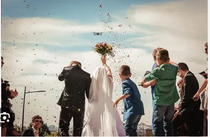 Stunning Aerial Moments Every Couple Should Capture on Their Wedding Day