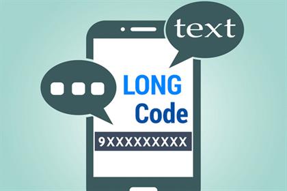 How can long code SMS strengthen banking customer relations?