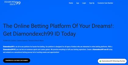 Diamondexch com: Your Ultimate Destination for Premium Online Betting