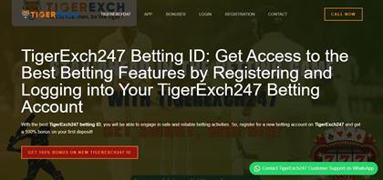 Experience Unmatched Online Betting with TigerExch247 in India