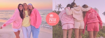 Pink Palm Puff Tracksuit Fit Check