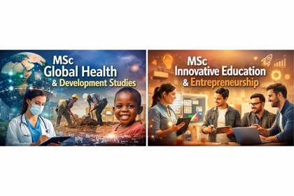 Unlock Your Potential with Leading MSc Programs: Global Health, Development Studies, Innovative Education, and Entrepreneurship