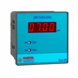 0.01pH Dic Eco-05 pH Online PH Indicator, For Industrial