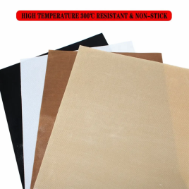 0.3 mm Brown Teflon Cloth, For Heat Sealing