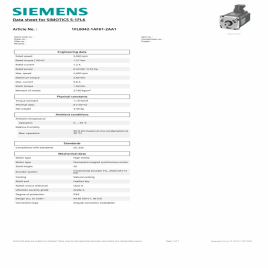 0.4 KW Sinamics V90 400w Three Phase Motor, 3Ac 400 V