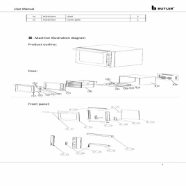1 Deck 2 Tray Oven on 12 Tray Proofer - Electric