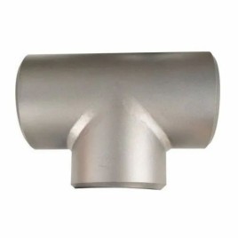 1 inch Straight TITANIUM GRADE 2 TEE, For Chemical Handling Pipe