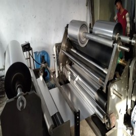 10 hp Mild Steel Surface Slitter Winding Machine, Production Capacity: 8 Ton Day