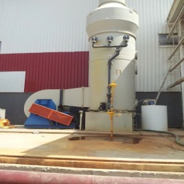 10 HP Mild Steel Wet Scrubber