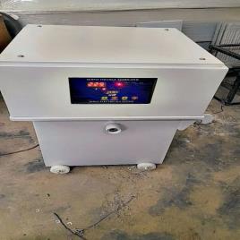 10 kVA Single Phase Oil Cooled Servo Voltage Stabilizer, For Commercial