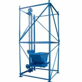 >10 (m) With Trolley Tower Hoist Machine, Capacity: 6-10 ton