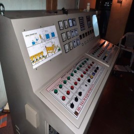 100 kW Computerised Asphalt Mixer Plant Control Panel