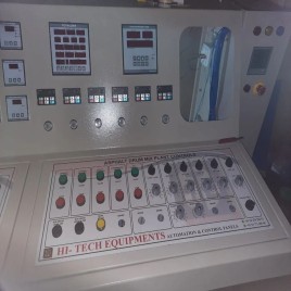 100 tons per hour Drum Mix Asphalt Plant Control Panels