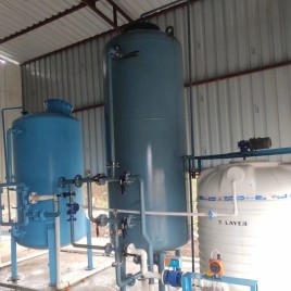 1000 LPH Commercial Water Softener Plant