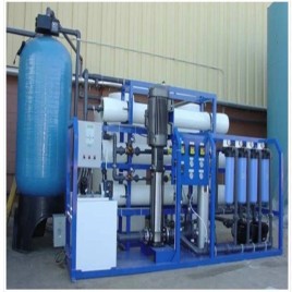 1000 LPH Industrial Reverse Osmosis Water Treatment Plant, Mild Steel