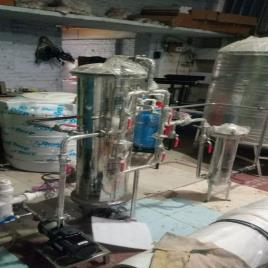1000 LPH R O Plant in Gambia, Stainless Steel
