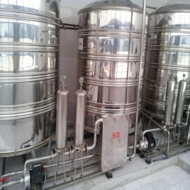 1000 LPH ss ro plant in Sudan, Stainless Steel