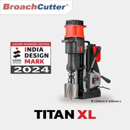 100mm Broach Cutter Drilling Machine
