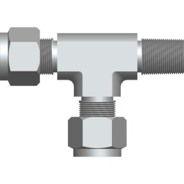 1/2 inch MS Male Run Tee, For Plumbing Pipe