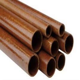 12.5 mm Power Transformer Phenolic Cotton Cloth Round Tubes