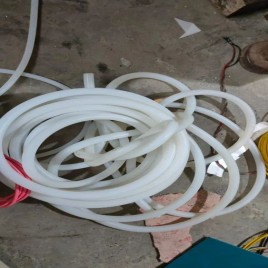 12mm White Co2 laser silicon chiller pipe, For Chemical, Size/ Diameter: 8mm