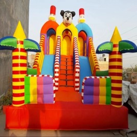 13x18 Feet 3 Line Mickey Mouse Inflatables Bounce