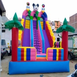 13x18 Feet 3 Line Mickey Mouse Inflatables Bounce