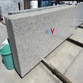 15-17 mm White Sweet Pink Granite, For Flooring