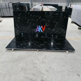 16 mm Fish Black Granite