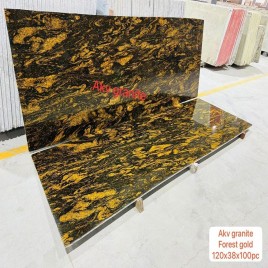 16 mm Forest Gold Granite