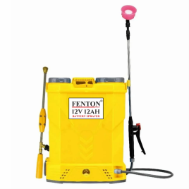 18 liters PVC Fenton Krishi FS-01 Battery Sprayer 12V 12AH with Four Nozzles., 18 L