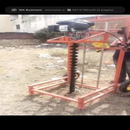 196 CC Earthing Earth Auger Machine