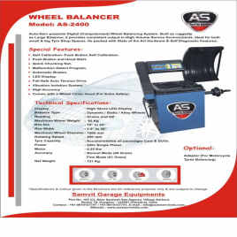 2"" Digital Wheel Balancing Machine, 12""