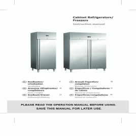 2 Door Reach In Freezer (680 ltrs.) with SS 304 inside