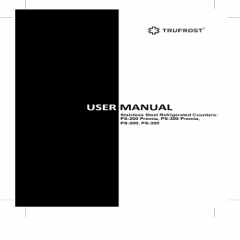 2 Door Refrigerated Prep Counter suitable for 5 x GN 1/6 pans