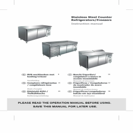 2 Door Static Undercounter Refrigerator, 228